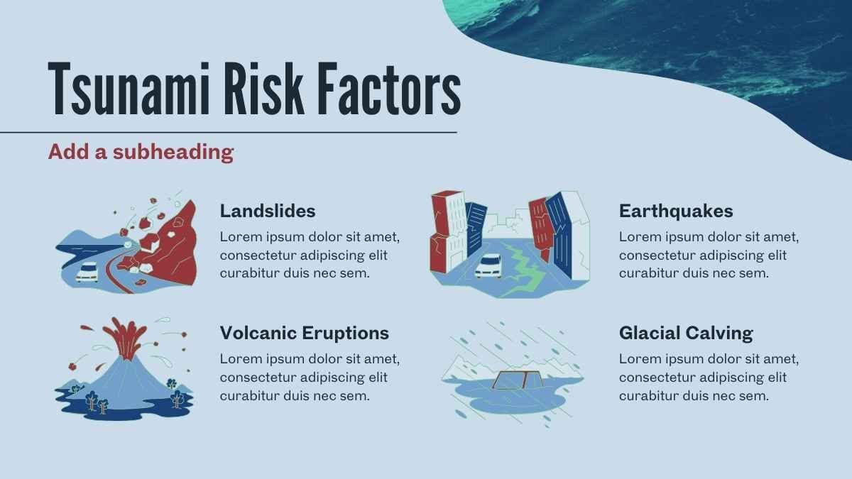 Simple World Tsunami Awareness Day - slide 8