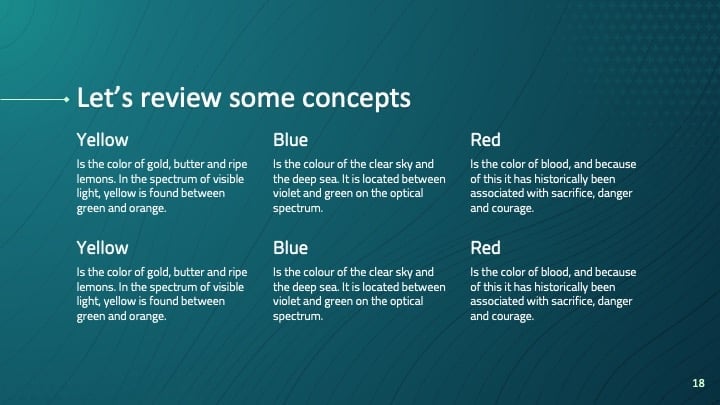 Techie Contour Lines Slides - slide 18