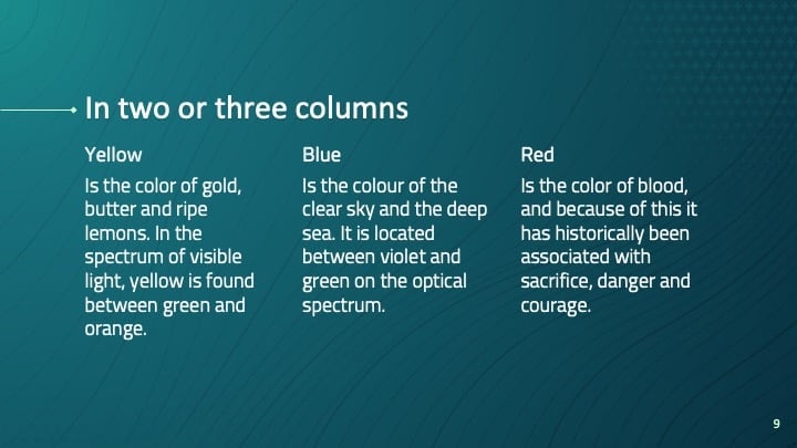 Techie Contour Lines Slides - slide 9