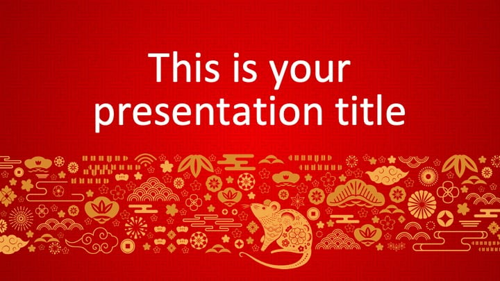 Chinese New Year 2020 (The Rat) Slides - slide 1