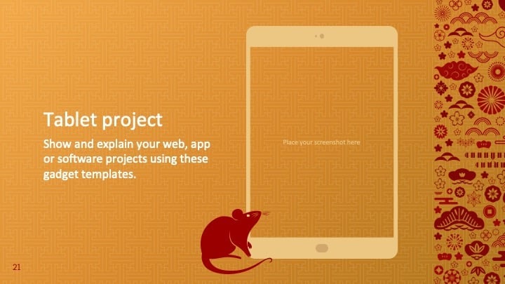 Plantillas del Año Nuevo Chino 2020 (El Ratón) - diapositiva 21