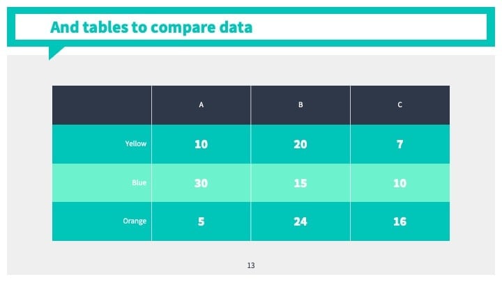 Slides Modernos e Escuros - deslizar 13