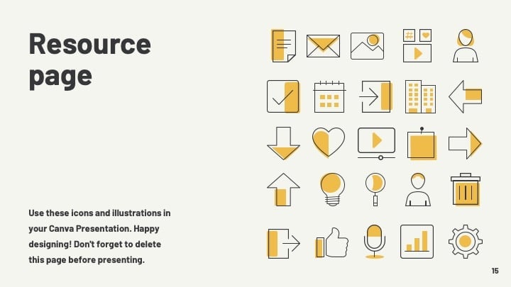 Slides Geométricos para Negócios - deslizar 15