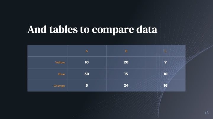 Dark Dynamic Lines Slides - slide 13