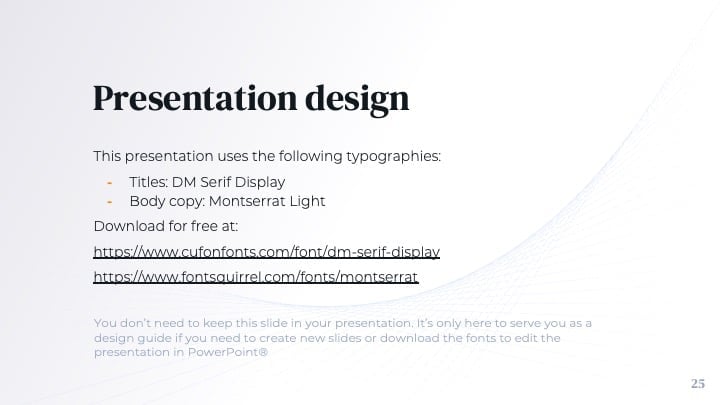 Dark Dynamic Lines Slides - slide 25