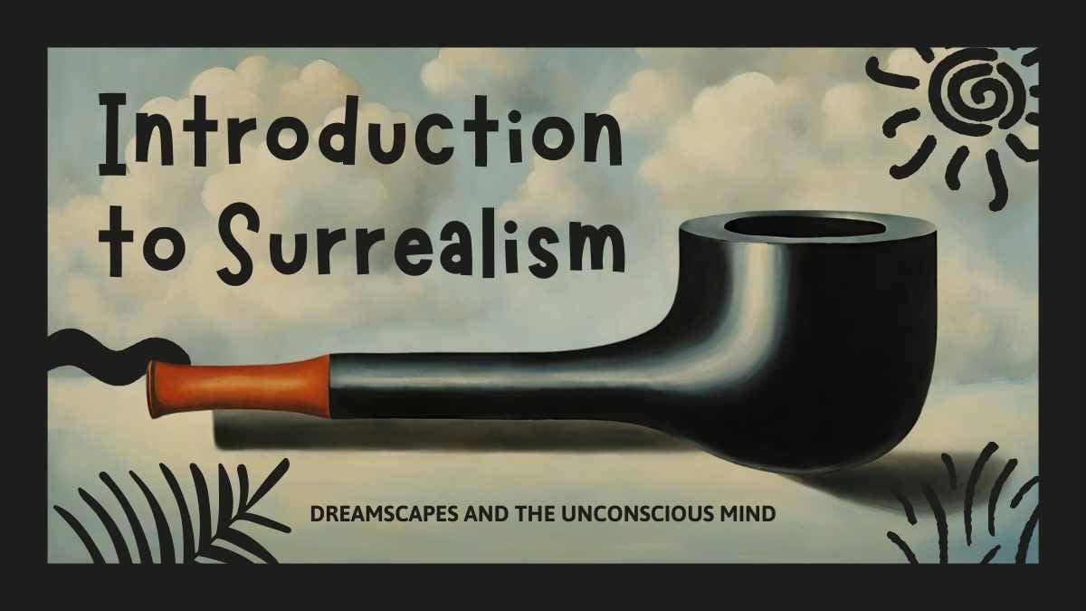 Abstract Introduction to Surrealism Slides - slide 1