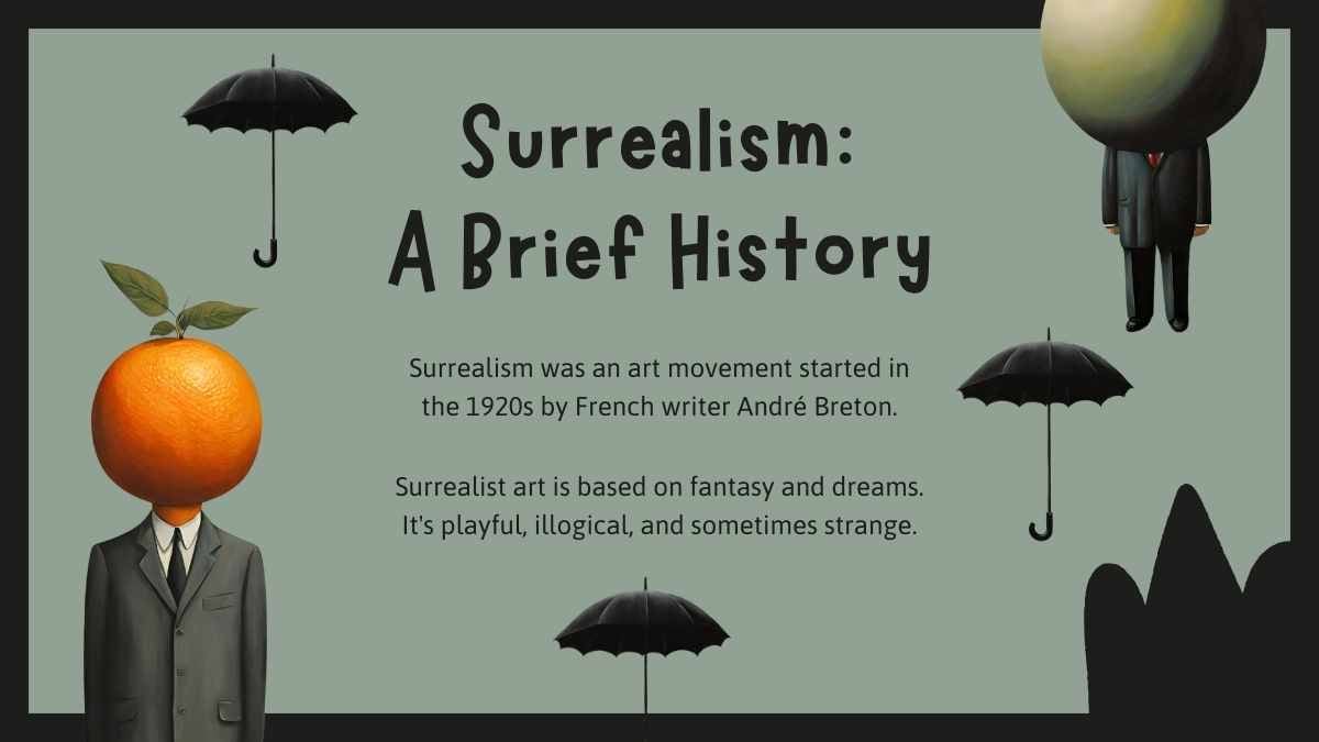 Abstract Introduction to Surrealism Slides - slide 5