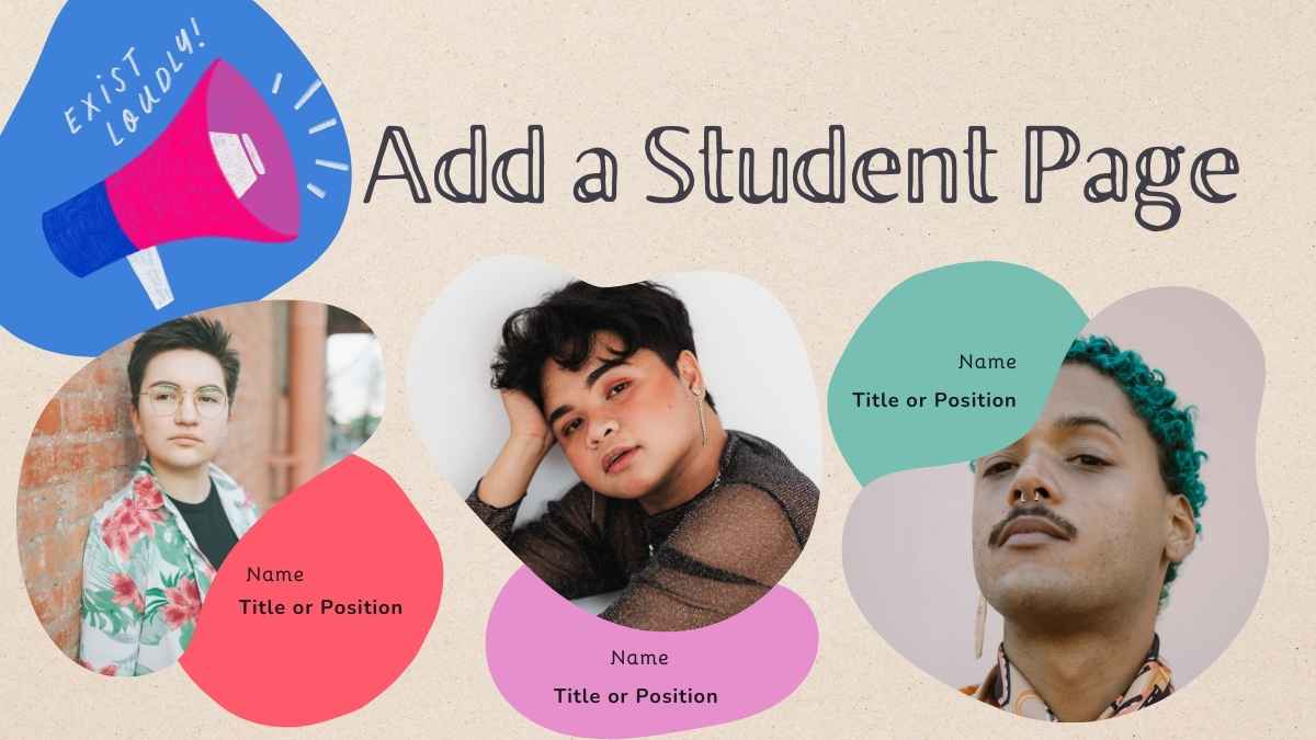 Slide Pertemuan Komunitas LGBTQ+ dengan Desain Abstrak Modern - slide 15