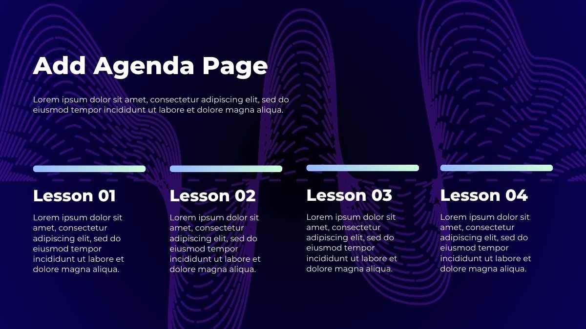 Abstract Minimal Lesson Plan for College Slides - slide 7