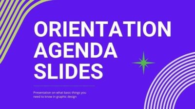 Abstract Orientation Agenda Slides