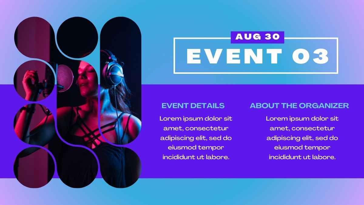 Abstract Upcoming Events School Newsletter - slide 8