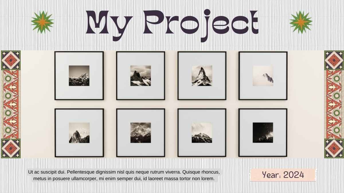 Aesthetic All About Me: Meet the Artist Portfolio Slides - slide 11