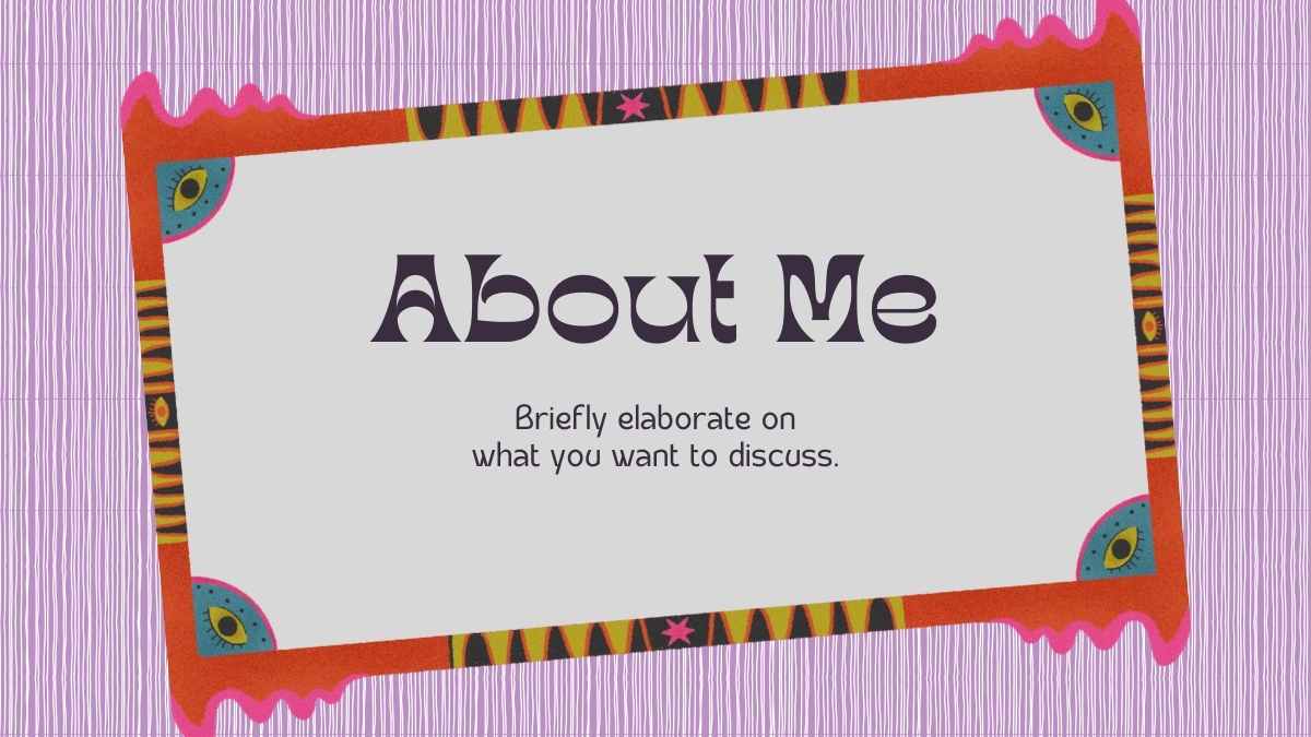 Aesthetic All About Me: Meet the Artist Portfolio Slides - slide 12