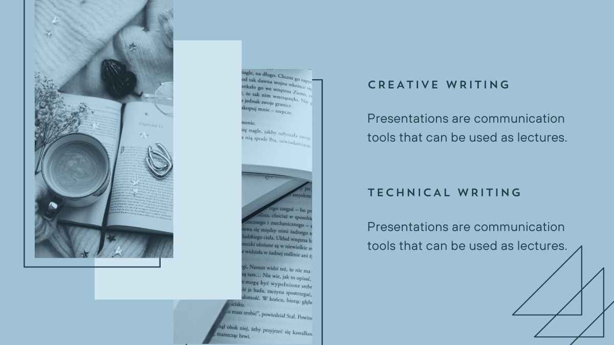 Slide Tutorial Menulis Kreatif dengan Gaya Geometris - slide 5