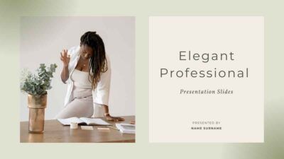 Aesthetic Elegant Professional Slides