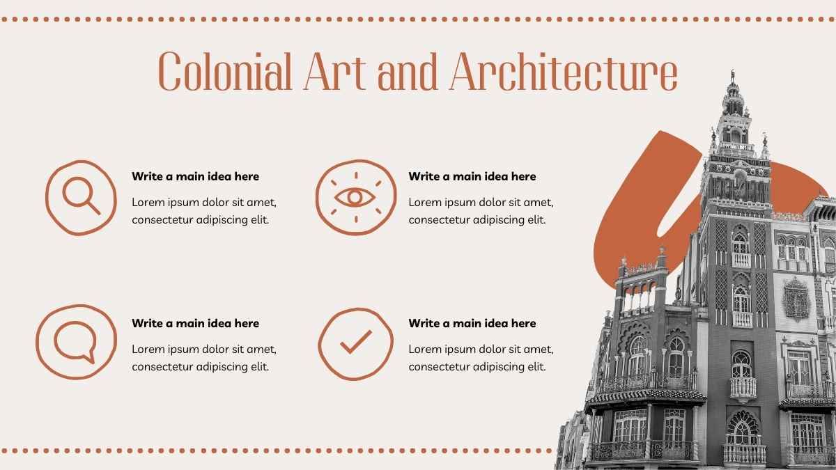 Aesthetic Evolution of Hispanic Art and Architecture - slide 11