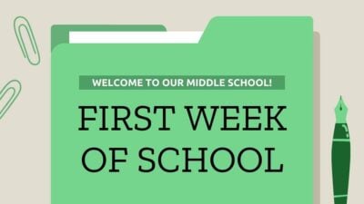 Slides Carnival Google Slides and PowerPoint Template Aesthetic First Week of School 1