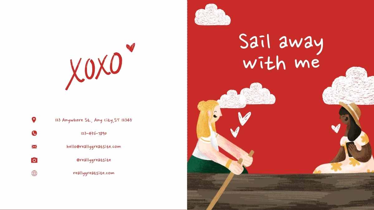 Cartas de Amor Estéticas para Plantillas del Día de San Valentín - diapositiva 10