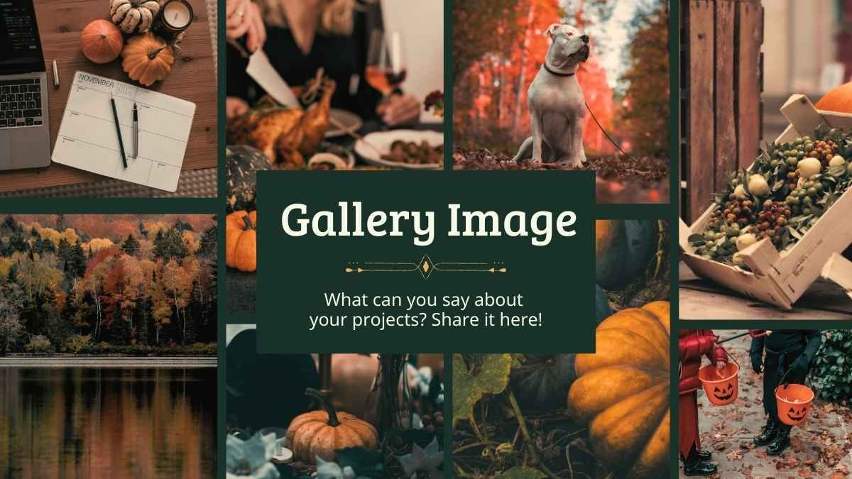 Aesthetic Pumpkin Autumn Background Slides - slide 8