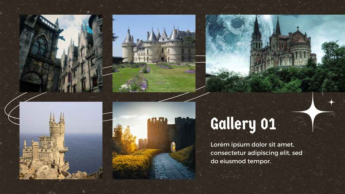 Aesthetic Social Studies: Castles through History Slides - slide 13