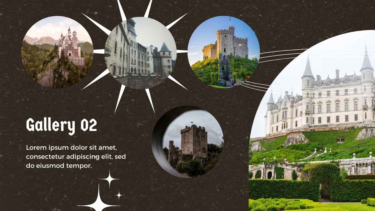 Aesthetic Social Studies: Castles through History Slides - slide 14