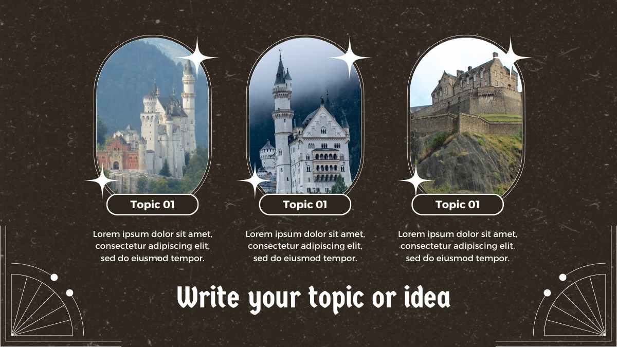 Aesthetic Social Studies: Castles through History Slides - slide 4