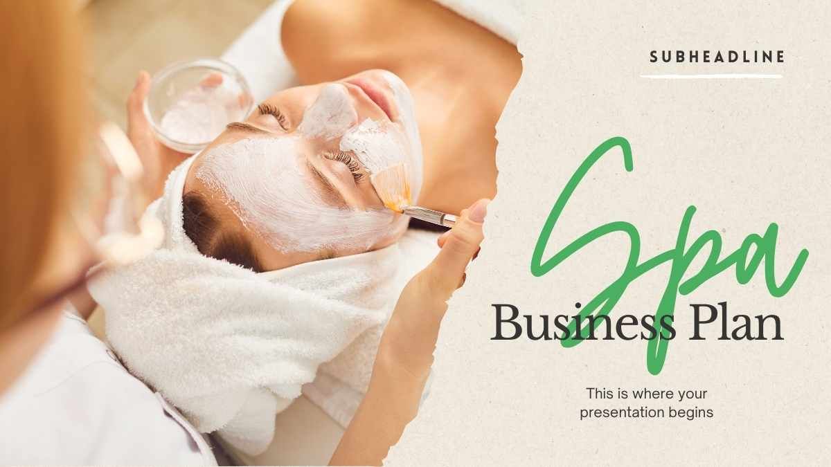 Aesthetic Spa Business Plan - diapositiva 2