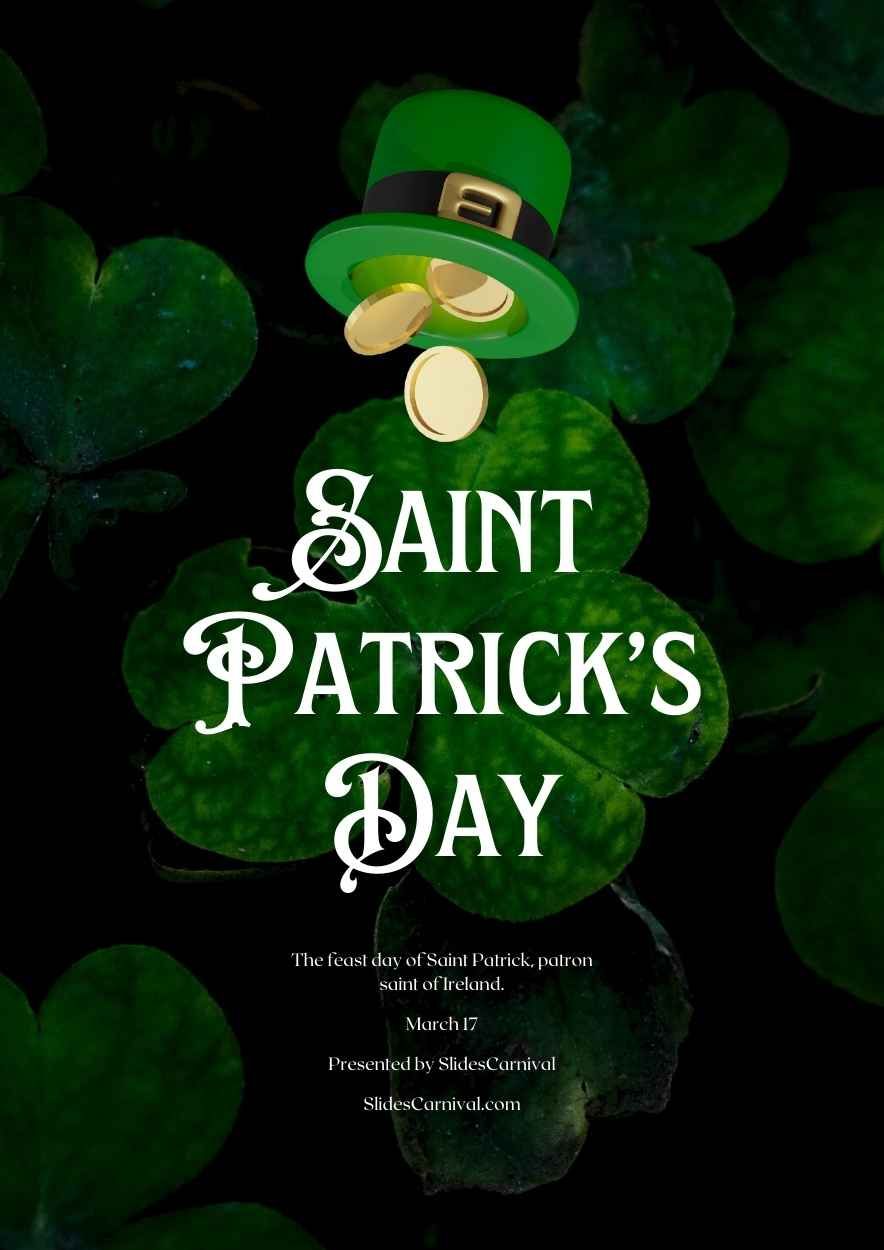 Aesthetic St. Patricks Day Poster - slide 2