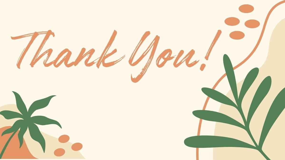 Aesthetic Thank You Background Slides - diapositiva 6