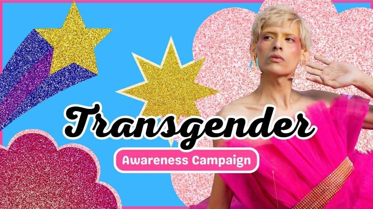 Aesthetic Transgender Awareness Campaign Slides - slide 1