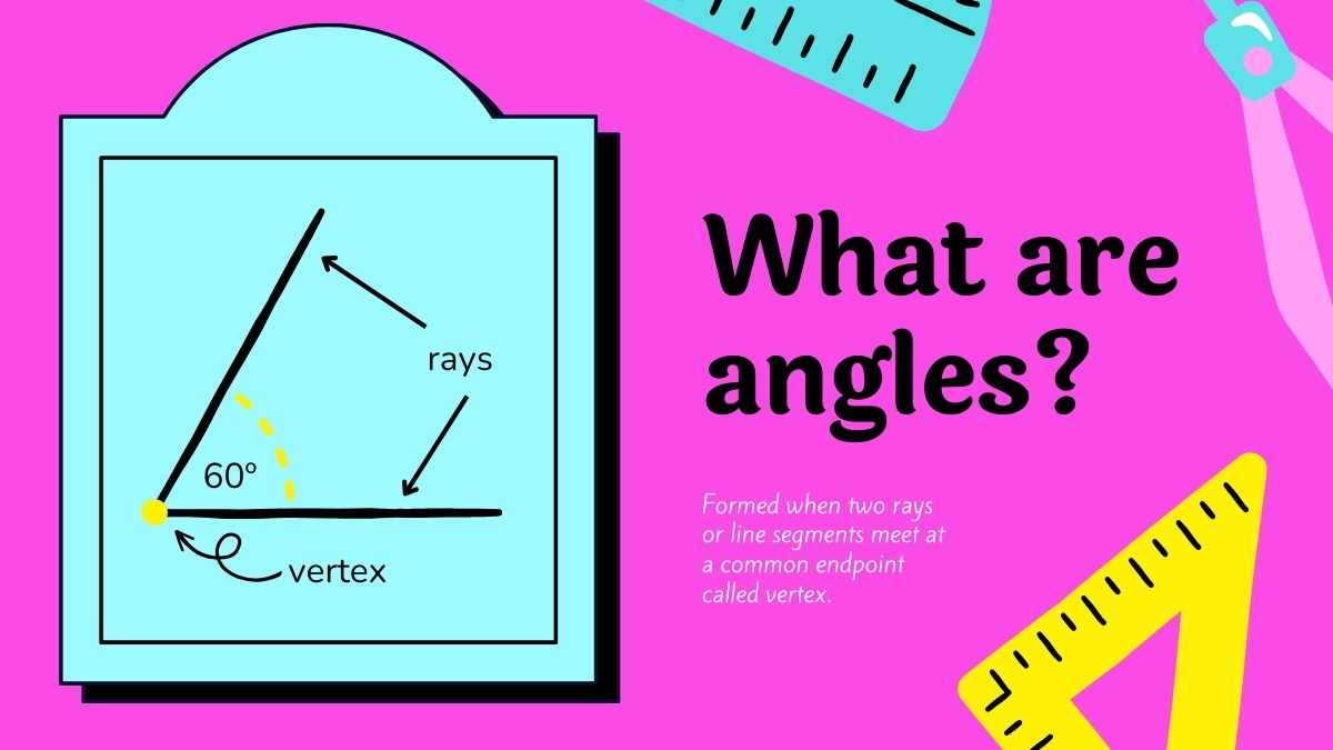 Angles and Angle Pairs Lesson for Elementary - slide 4