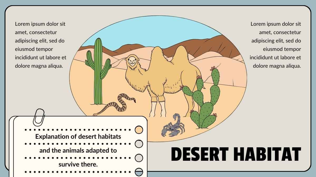 Animal Habitats Science Lesson for Elementary - diapositiva 8