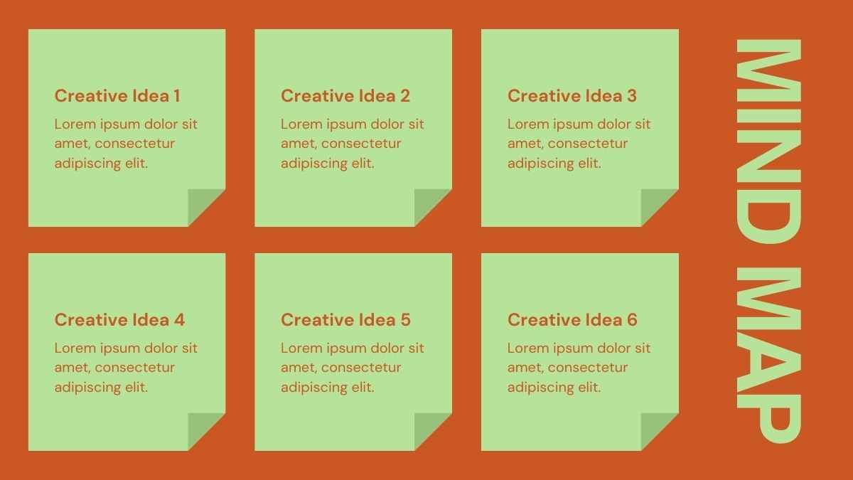 Animated Orange Aesthetic Brainstorm Slides - diapositiva 6