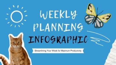 Animated Collage Weekly Planning Infographic