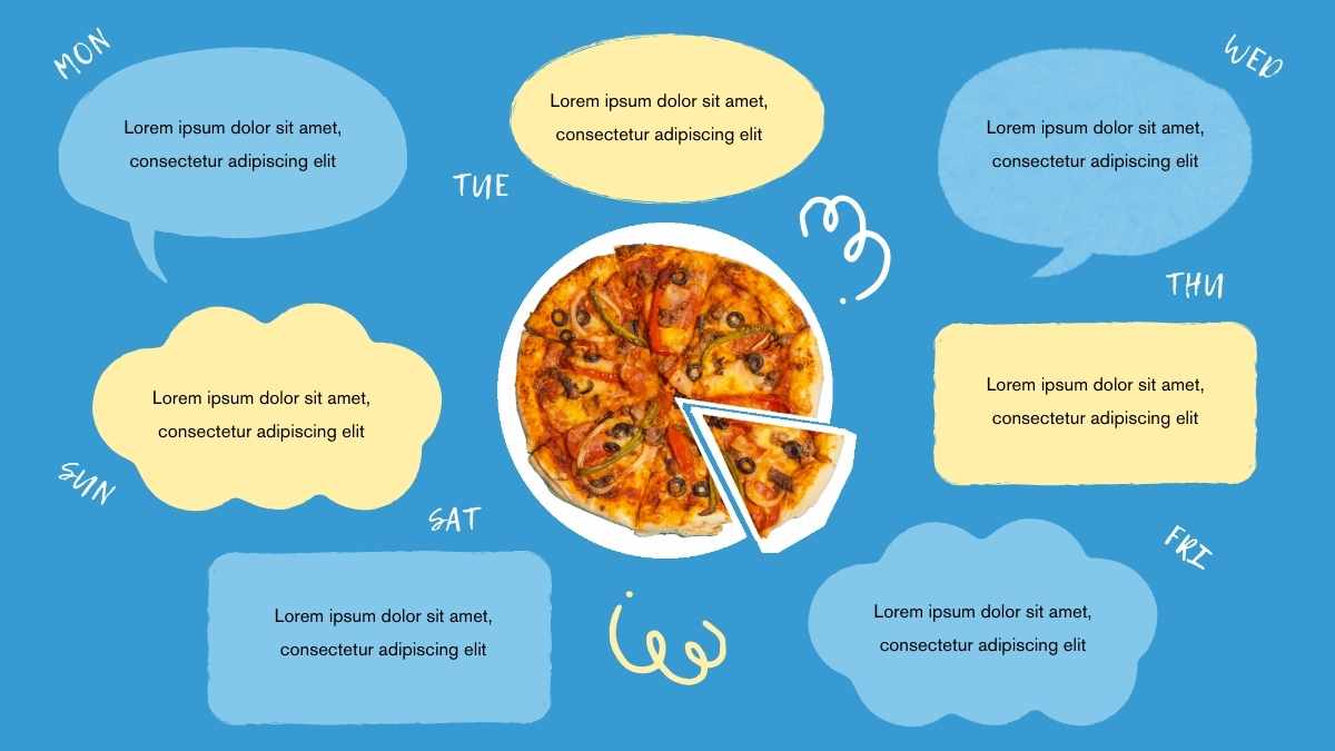 Animated Collage Weekly Planning Infographic - slide 3