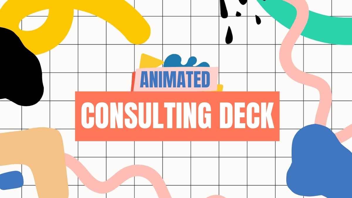 Animated Consulting Deck Slides - slide 1