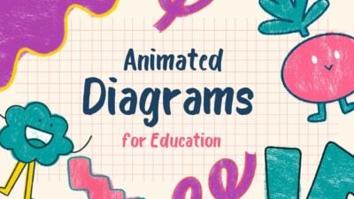 Aesthetic Animated Diagrams School Slides