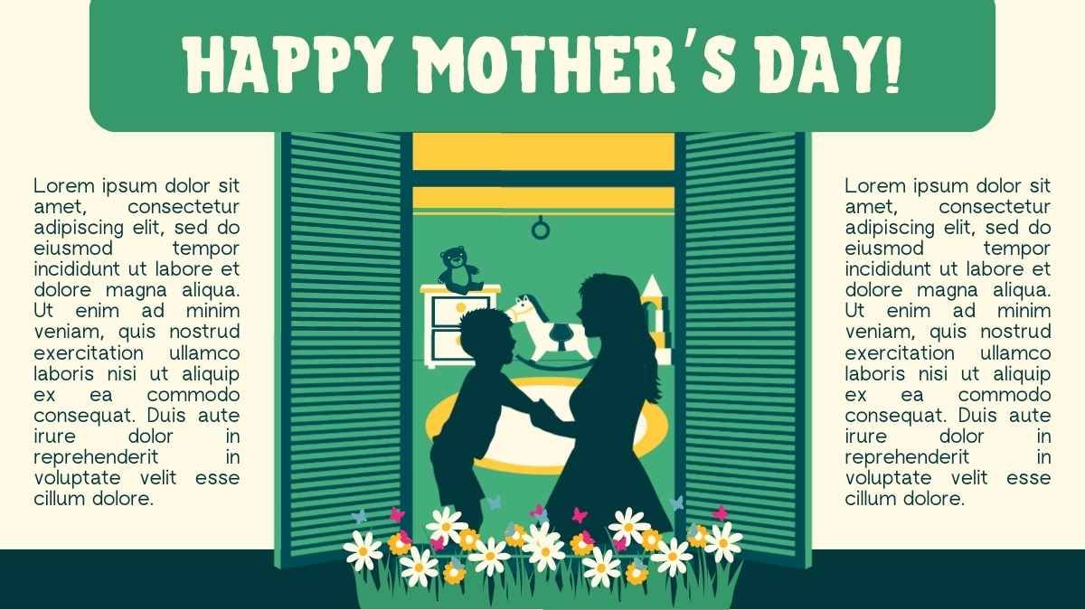 Animated Happy Mother's Day - slide 1