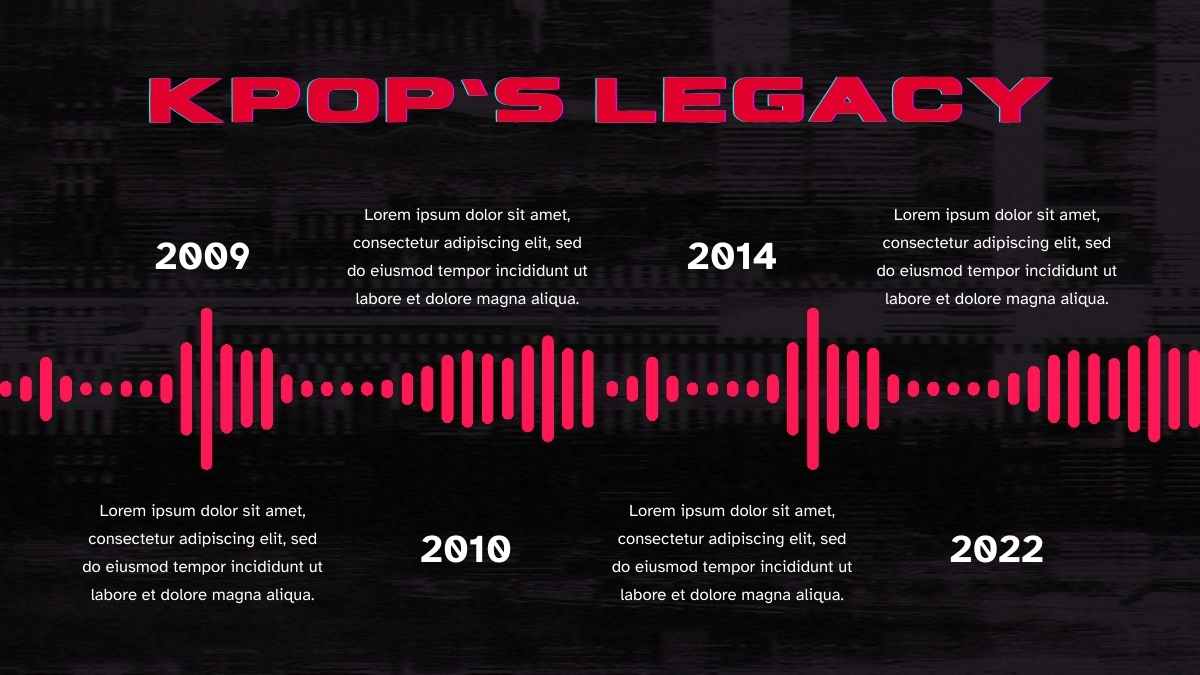 Animated Kpop Group Comeback Background Slides - slide 3