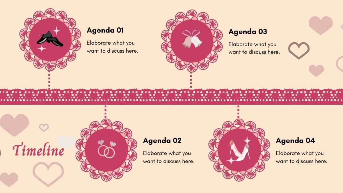 Adesivos Animados de Amor para Casamento Slides do Plano de Marketing - deslizar 5