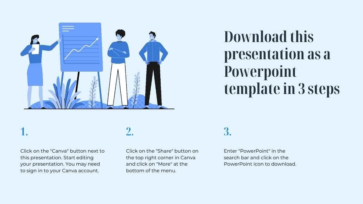 Animated Meeting Plan Blue Illustrative Minimal Business Slides - slide 4