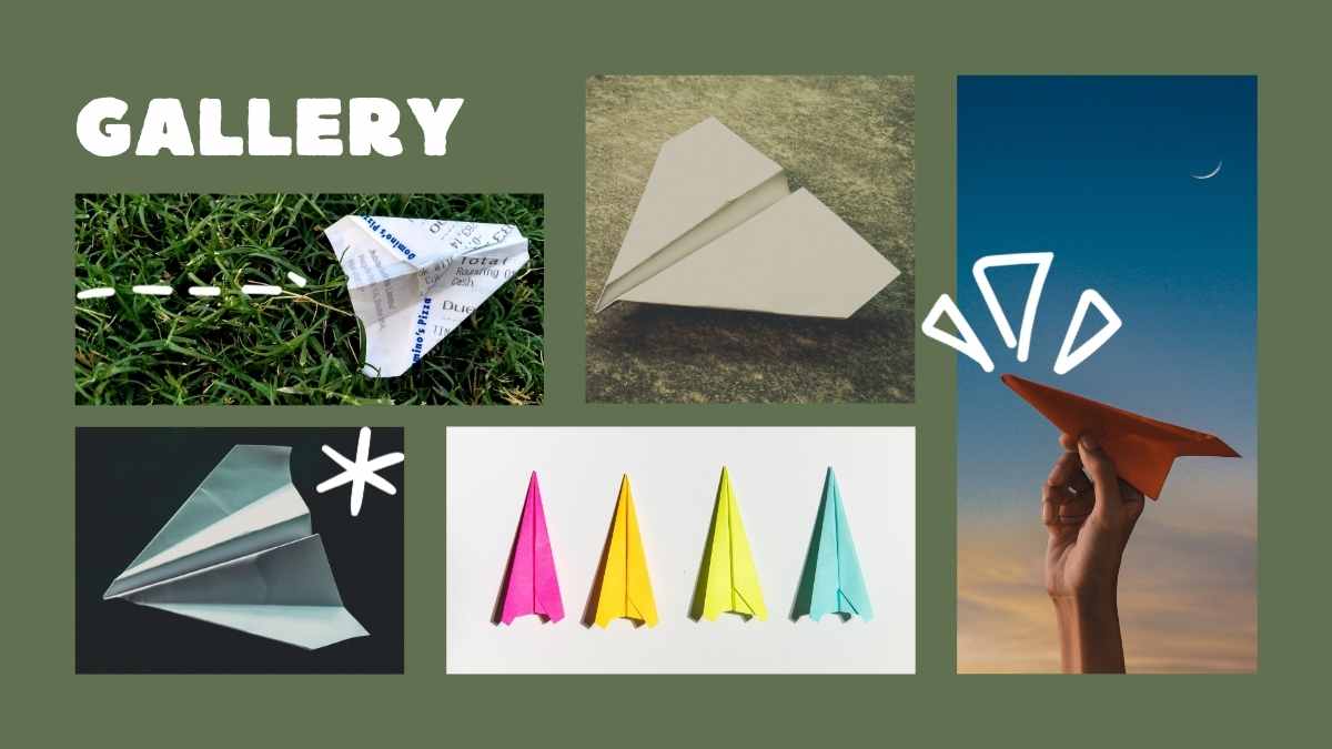 Animated Paper Airplanes Lesson for Kids Infographics - slide 10