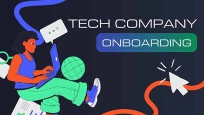 Slides Carnival Google Slides and PowerPoint Template Animated Tech Company Onboarding 1