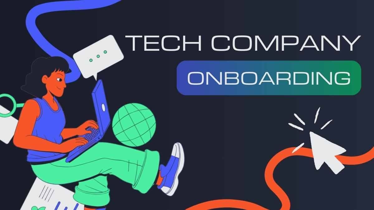 Animated Tech Company Onboarding - slide 1