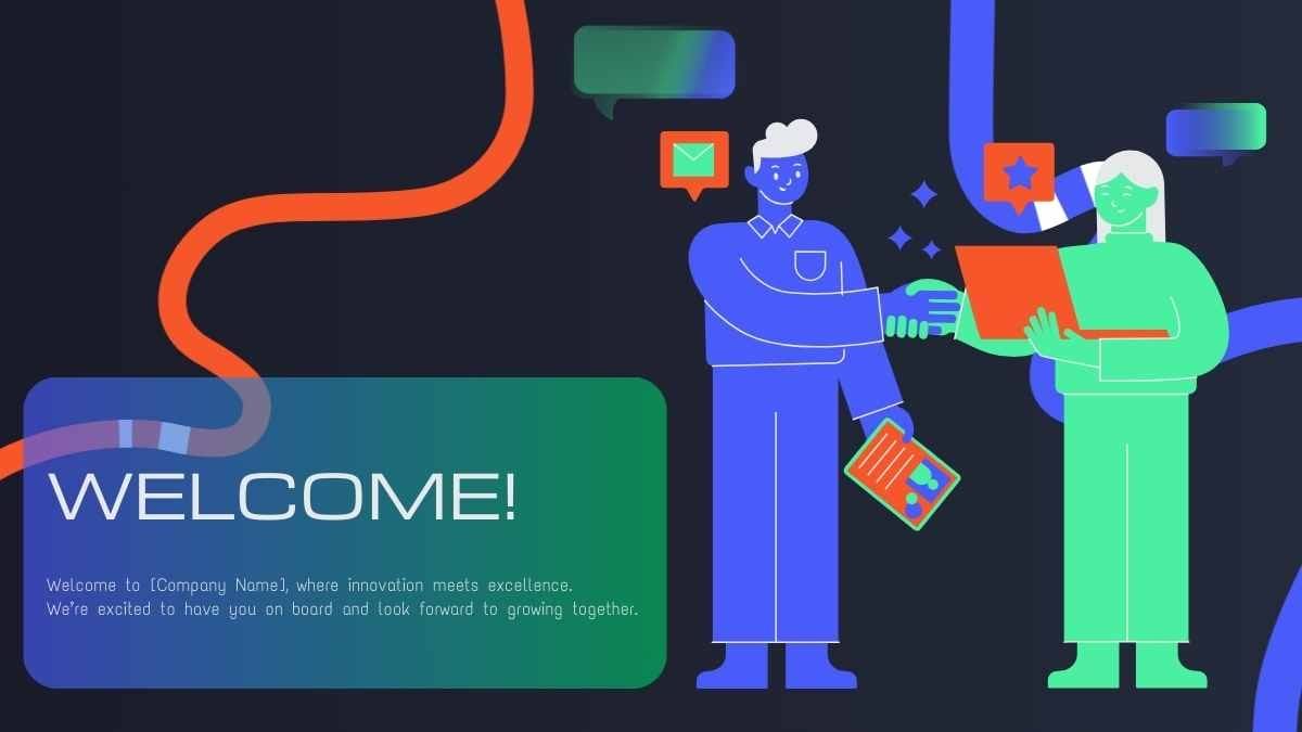 Animated Tech Company Onboarding - slide 4