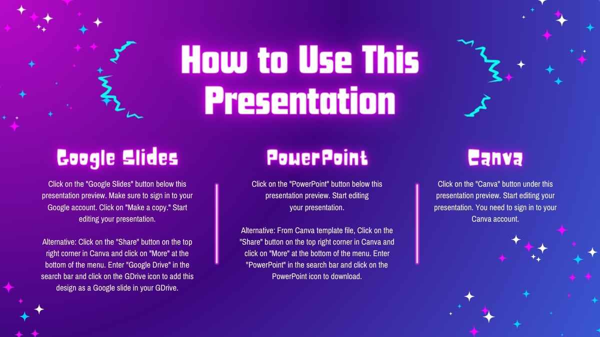 Slides de Plano de Marketing Neon Anime - deslizar 2