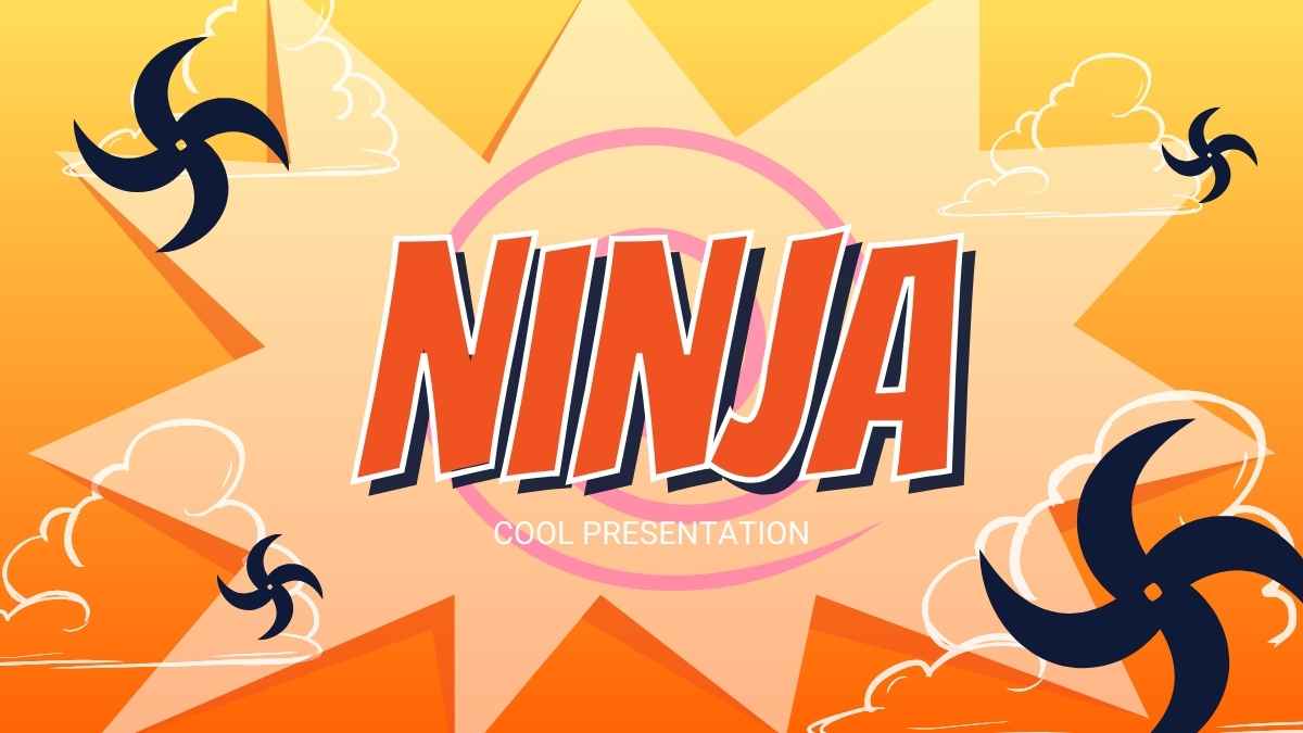 Private: Orange Anime Ninja Minitheme Slides - slide 1