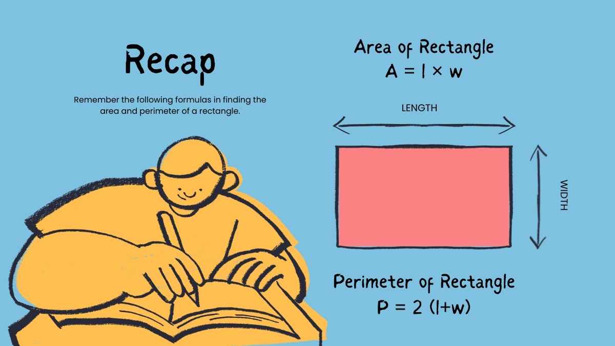 Lección sobre Área y Perímetro de Rectángulos para Secundaria - diapositiva 15