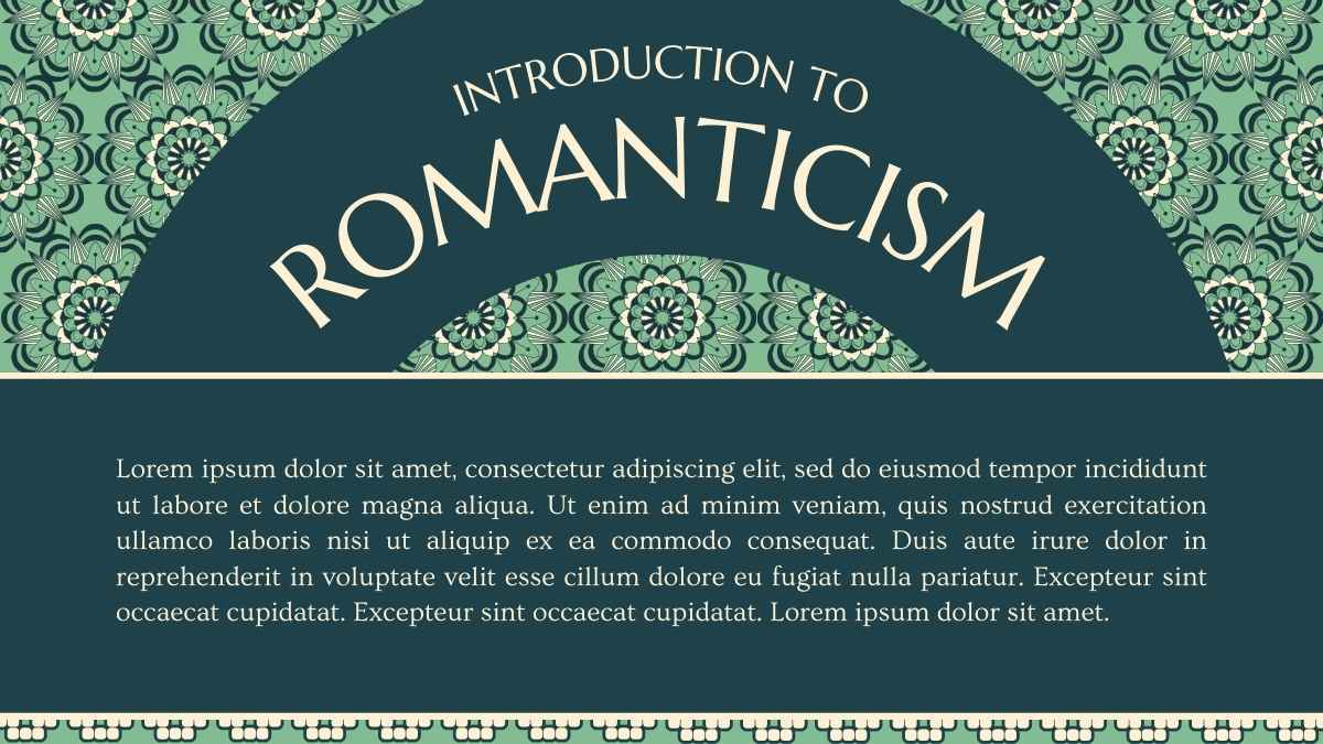 Art Nouveau Arts Subject for High School: Romanticism Slides - slide 5