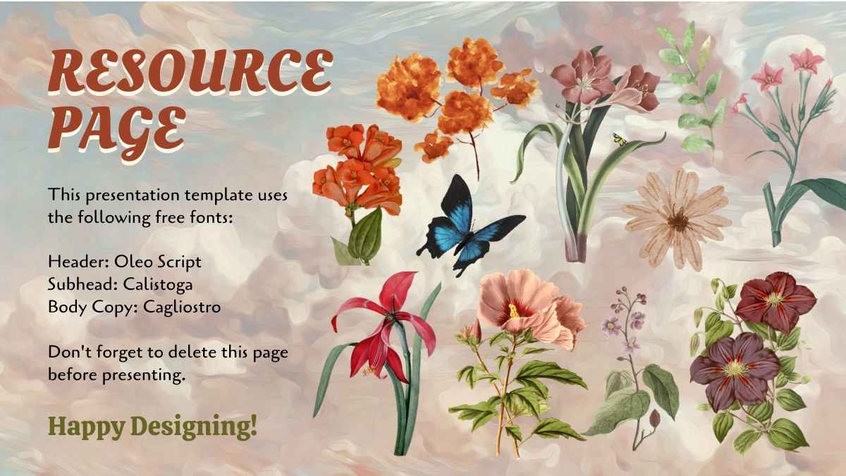 Plantillas de Tesis sobre la Historia de la Escritura con Toque Floral de Art Nouveau - diapositiva 14